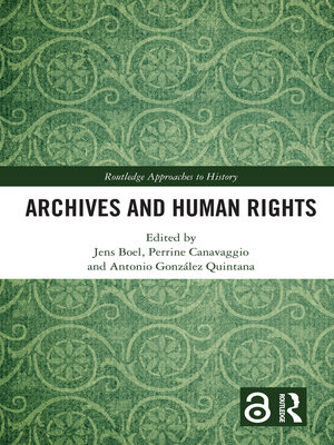 cover image of Archives and Human Rights